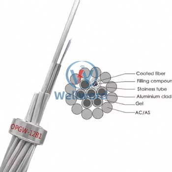 24/36/48/72/96OPGW cores OPGW Cable fiber(Multiple loose tube)